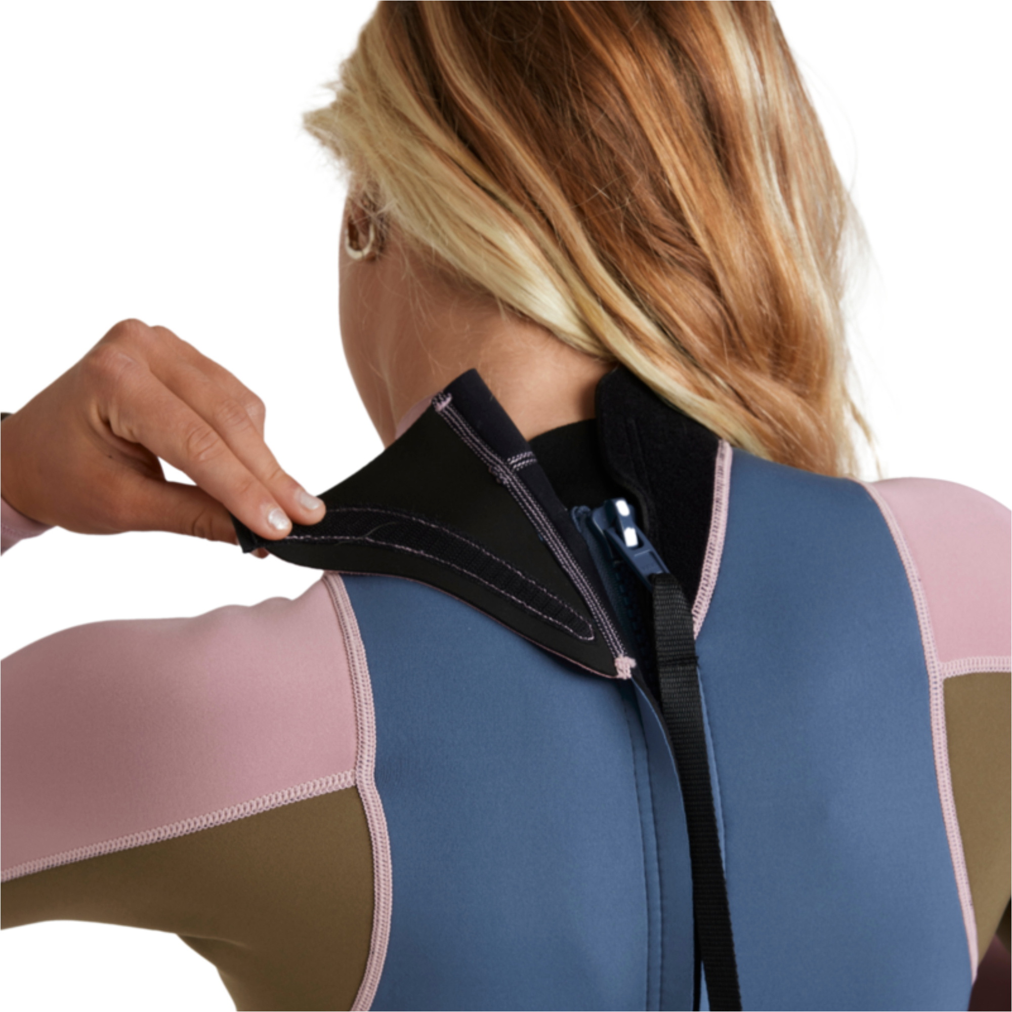 2026 Roxy Womens Prologue+ 2/2mm Long Sleeve Back Zip Springsuit Wetsuit 26BW243505 - Ash